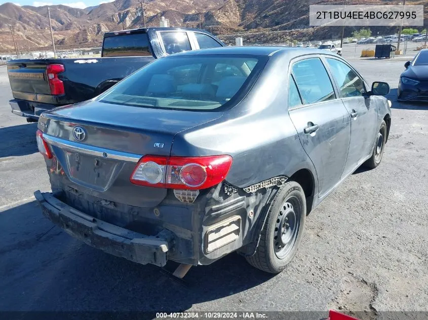 2011 Toyota Corolla Le VIN: 2T1BU4EE4BC627995 Lot: 40732384