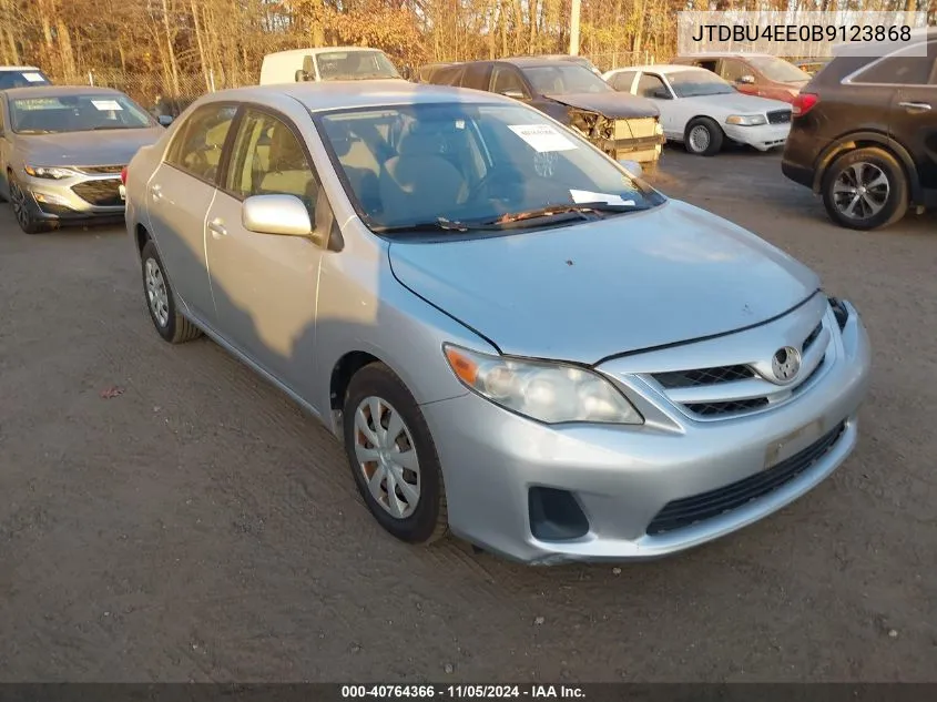 2011 Toyota Corolla Le VIN: JTDBU4EE0B9123868 Lot: 40764366