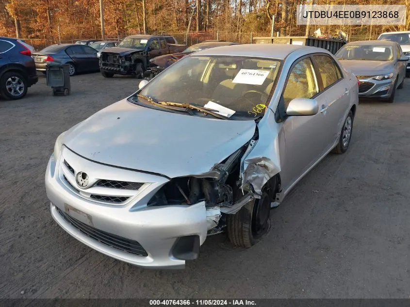 2011 Toyota Corolla Le VIN: JTDBU4EE0B9123868 Lot: 40764366