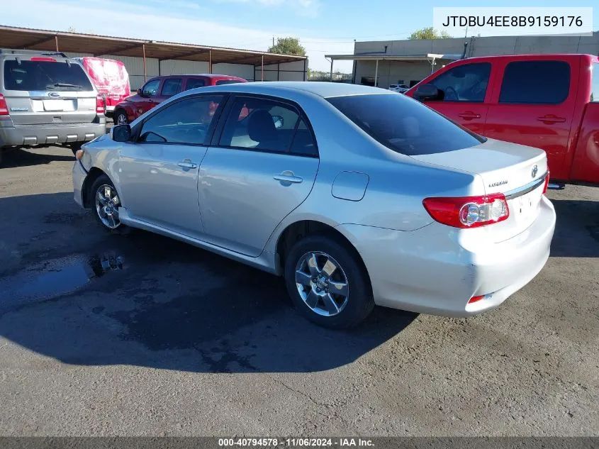 2011 Toyota Corolla Le VIN: JTDBU4EE8B9159176 Lot: 40794578