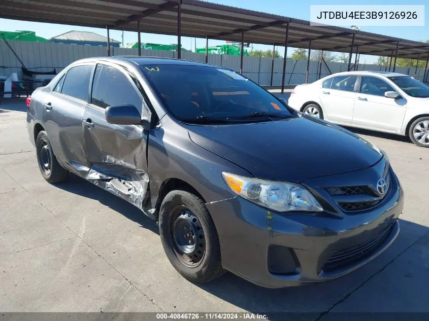 JTDBU4EE3B9126926 2011 Toyota Corolla Le