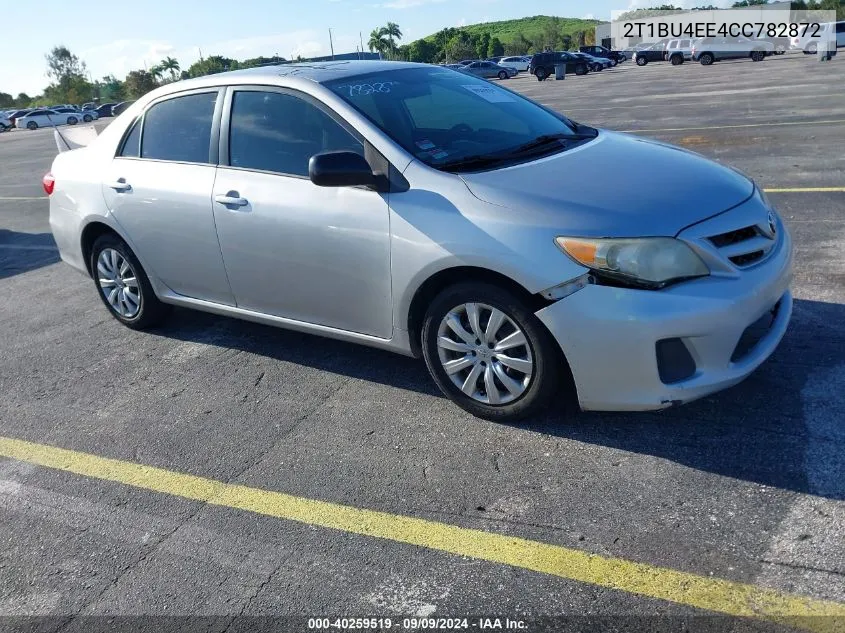 2T1BU4EE4CC782872 2012 Toyota Corolla Le