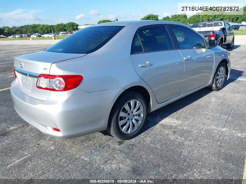 2T1BU4EE4CC782872 2012 Toyota Corolla Le