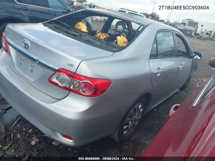 2T1BU4EE5CC903604 2012 Toyota Corolla Le