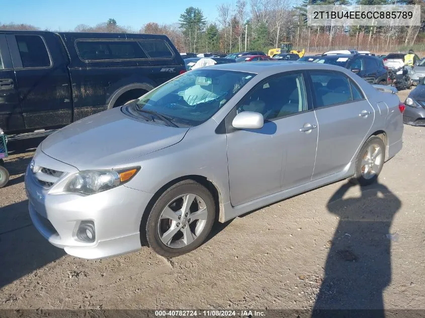 2T1BU4EE6CC885789 2012 Toyota Corolla S