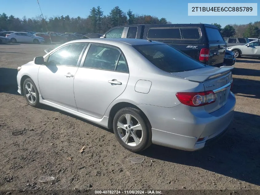 2T1BU4EE6CC885789 2012 Toyota Corolla S