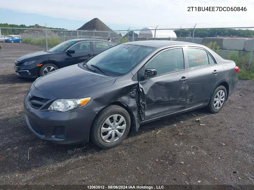 2013 Toyota Corolla VIN: 2T1BU4EE7DC060846 Lot: 12063512