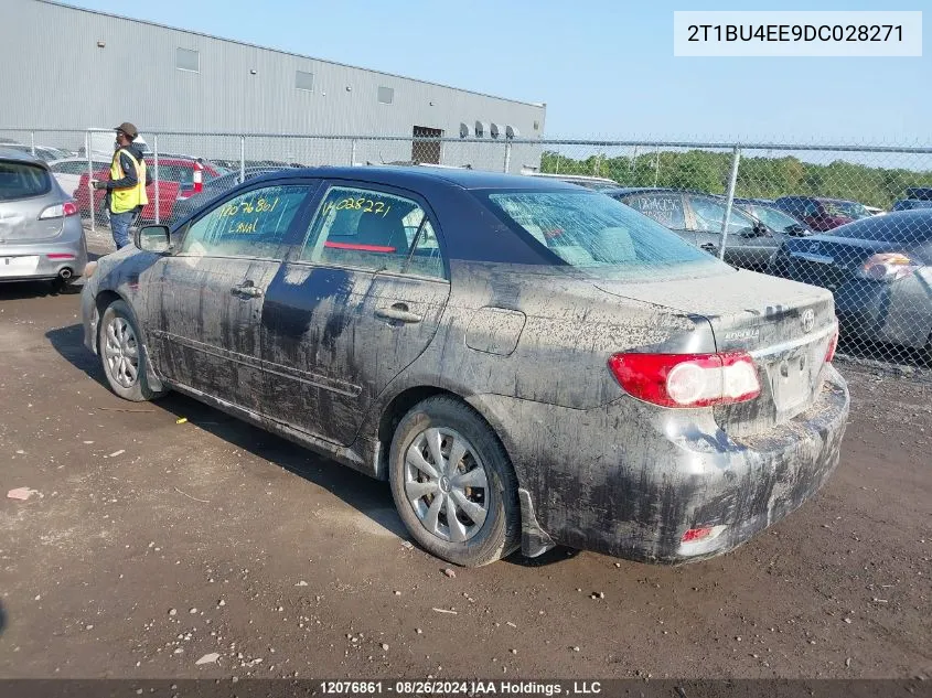 2013 Toyota Corolla S/Le VIN: 2T1BU4EE9DC028271 Lot: 12076861