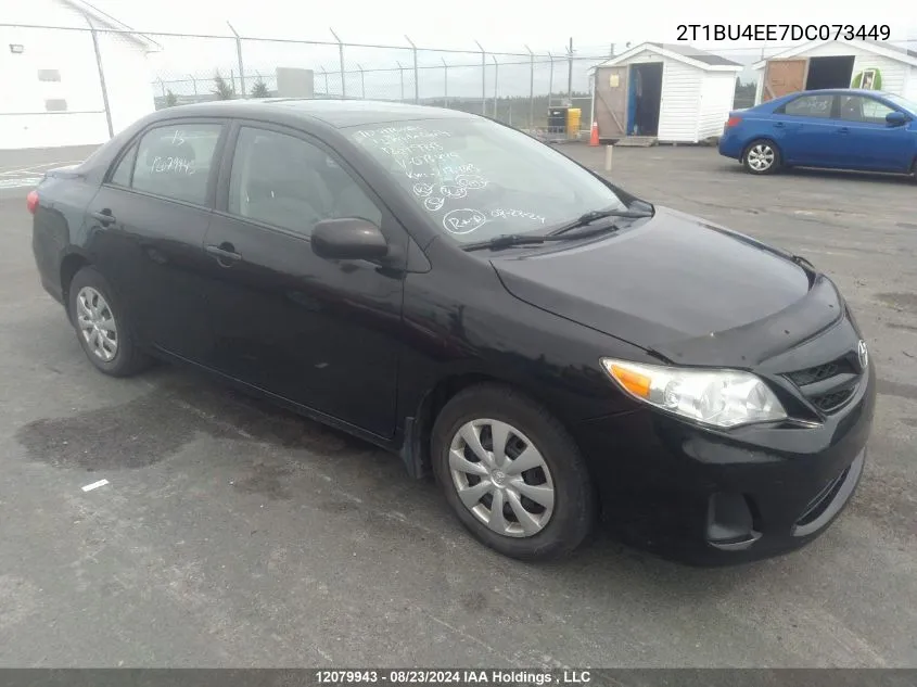 2T1BU4EE7DC073449 2013 Toyota Corolla S/Le