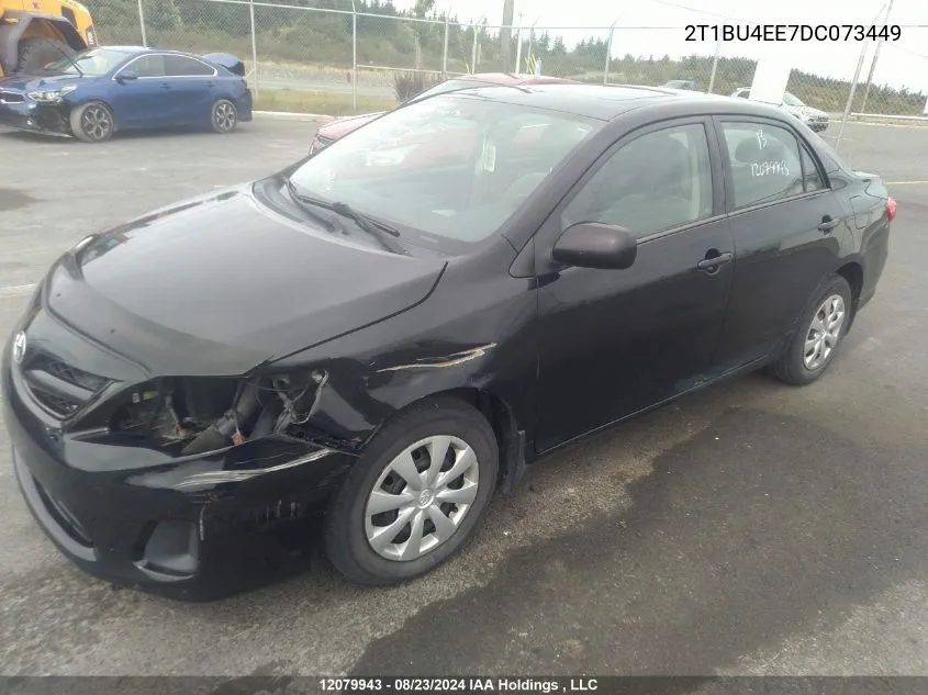 2T1BU4EE7DC073449 2013 Toyota Corolla S/Le