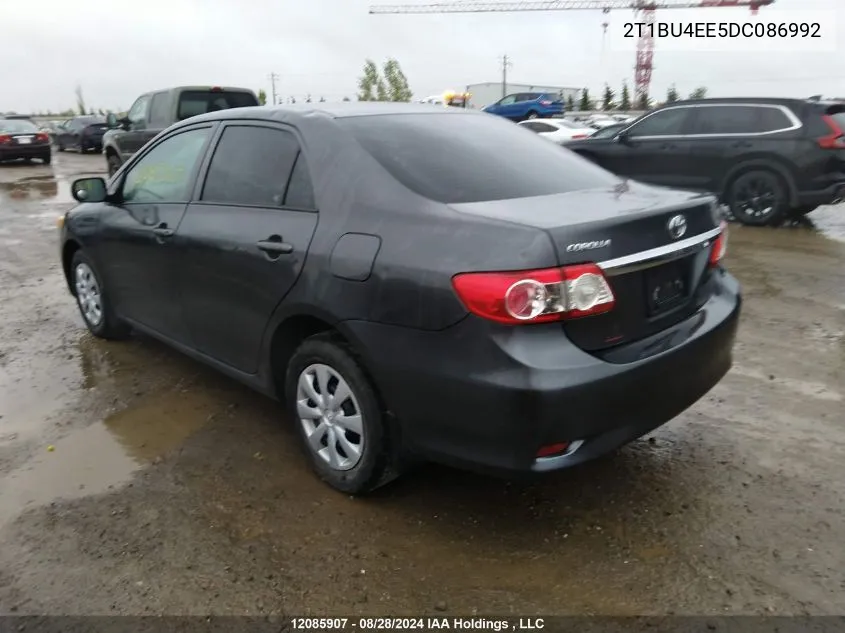 2T1BU4EE5DC086992 2013 Toyota Corolla S/Le