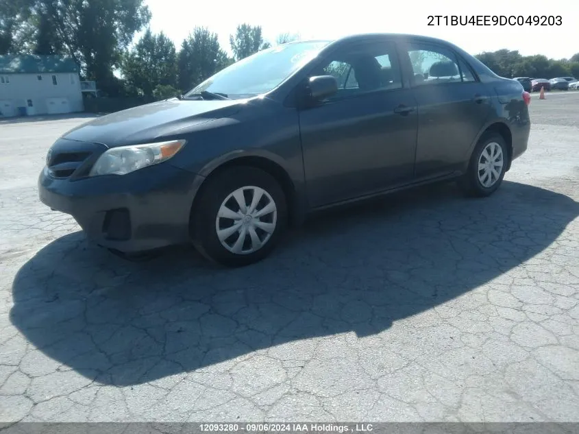 2013 Toyota Corolla S/Le VIN: 2T1BU4EE9DC049203 Lot: 12093280