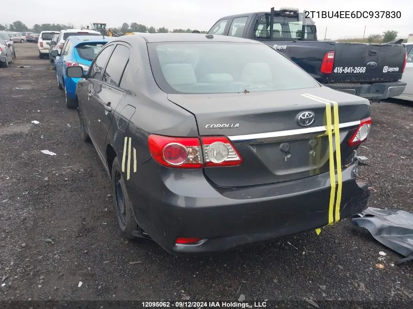 2013 Toyota Corolla Ce VIN: 2T1BU4EE6DC937830 Lot: 12095062