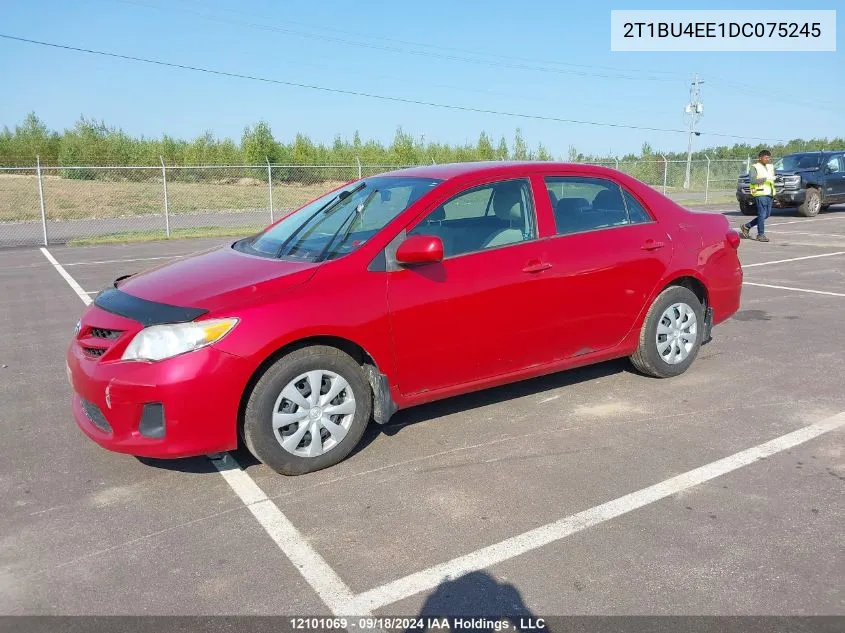 2T1BU4EE1DC075245 2013 Toyota Corolla S/Le