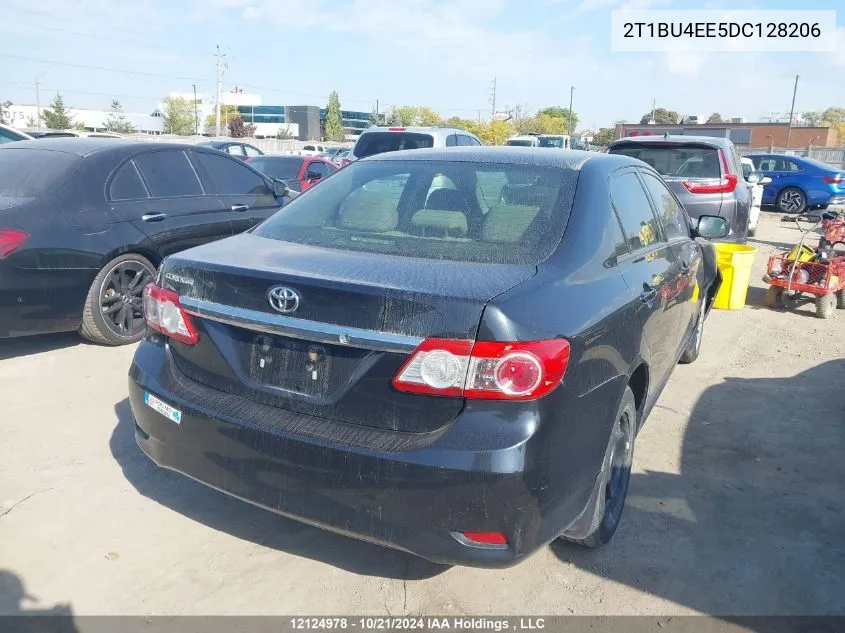 2013 Toyota Corolla VIN: 2T1BU4EE5DC128206 Lot: 12124978