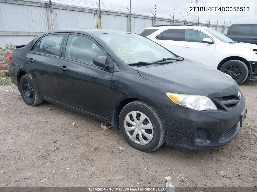 2013 Toyota Corolla Ce VIN: 2T1BU4EE4DC056513 Lot: 12142884