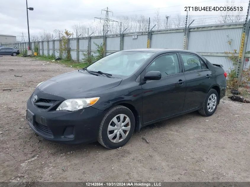 2013 Toyota Corolla Ce VIN: 2T1BU4EE4DC056513 Lot: 12142884