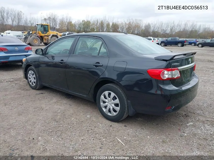 2013 Toyota Corolla Ce VIN: 2T1BU4EE4DC056513 Lot: 12142884