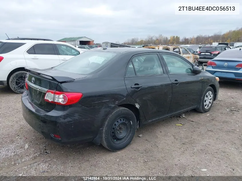 2013 Toyota Corolla Ce VIN: 2T1BU4EE4DC056513 Lot: 12142884