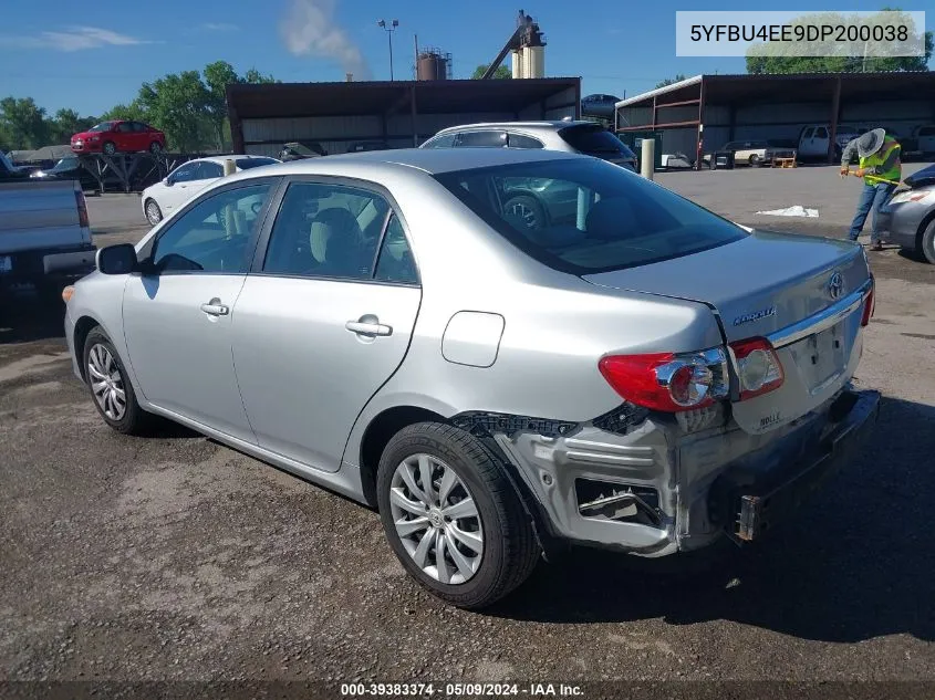 5YFBU4EE9DP200038 2013 Toyota Corolla Le