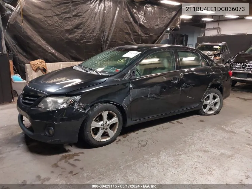 2T1BU4EE1DC036073 2013 Toyota Corolla Le