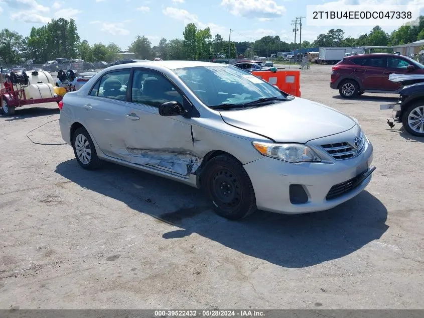 2013 Toyota Corolla Le VIN: 2T1BU4EE0DC047338 Lot: 39522432