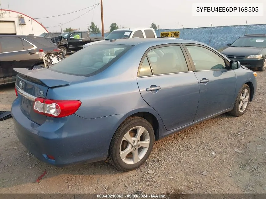 5YFBU4EE6DP168505 2013 Toyota Corolla Le