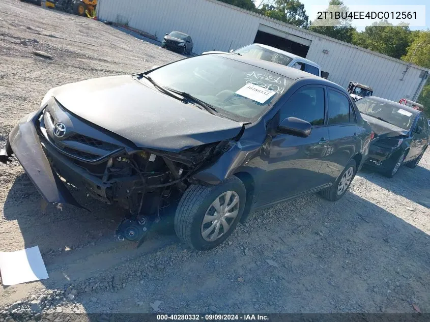 2T1BU4EE4DC012561 2013 Toyota Corolla S/Le