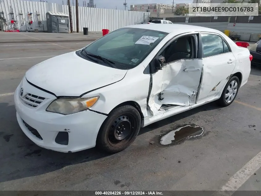 2T1BU4EE9DC016783 2013 Toyota Corolla Le