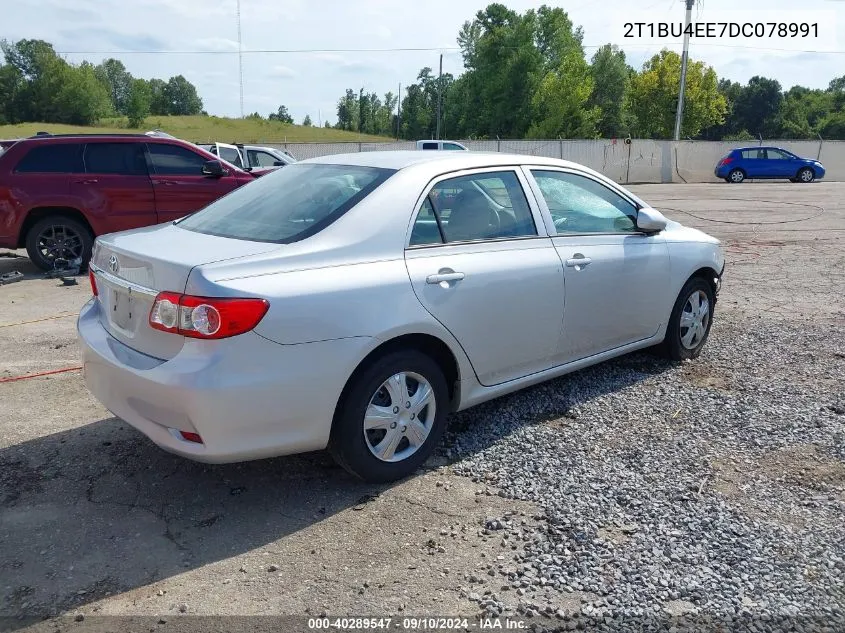 2T1BU4EE7DC078991 2013 Toyota Corolla L