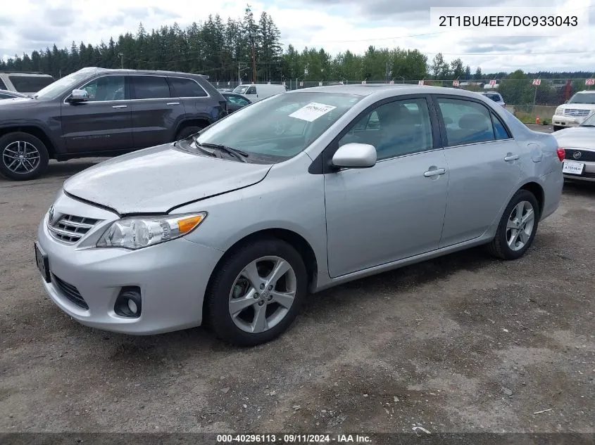 2T1BU4EE7DC933043 2013 Toyota Corolla Le