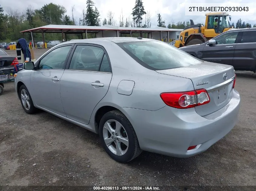 2013 Toyota Corolla Le VIN: 2T1BU4EE7DC933043 Lot: 40296113