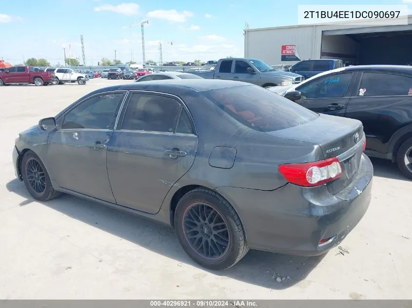 2T1BU4EE1DC090697 2013 Toyota Corolla S/Le