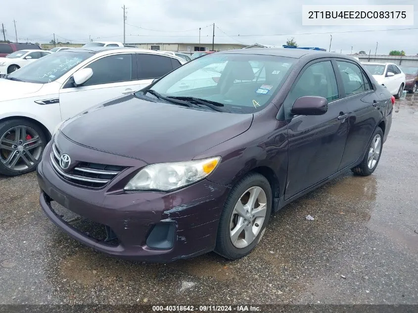 2013 Toyota Corolla Le Special Edition VIN: 2T1BU4EE2DC083175 Lot: 40318642