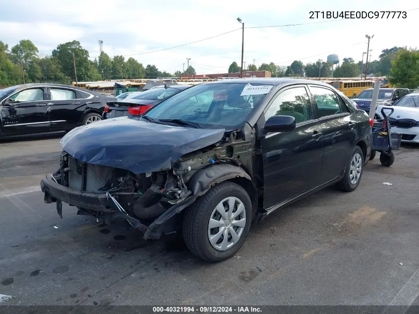 2013 Toyota Corolla S/Le VIN: 2T1BU4EE0DC977773 Lot: 40321994