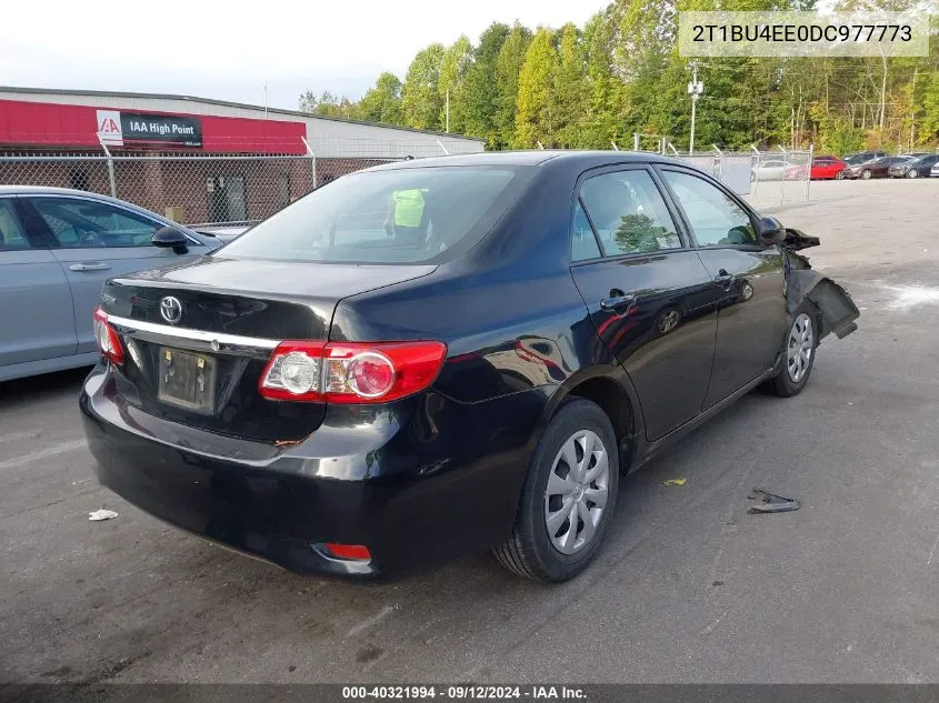 2013 Toyota Corolla S/Le VIN: 2T1BU4EE0DC977773 Lot: 40321994