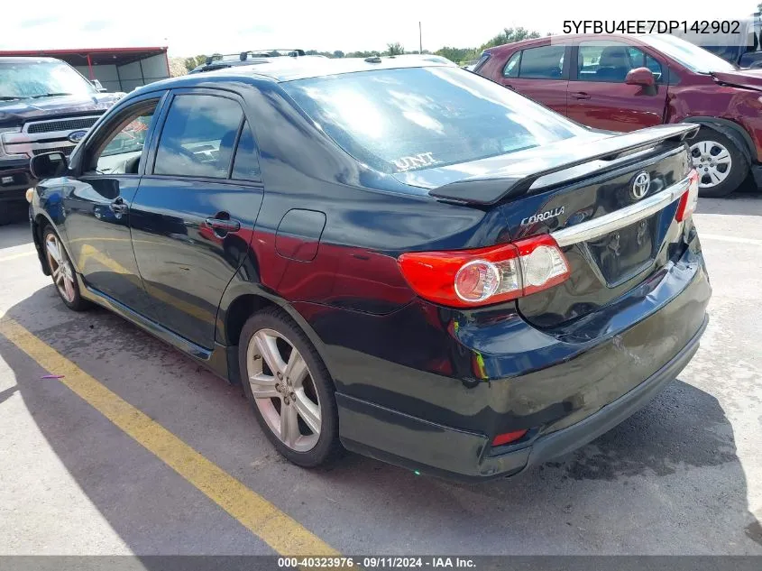 2013 Toyota Corolla S VIN: 5YFBU4EE7DP142902 Lot: 40323976