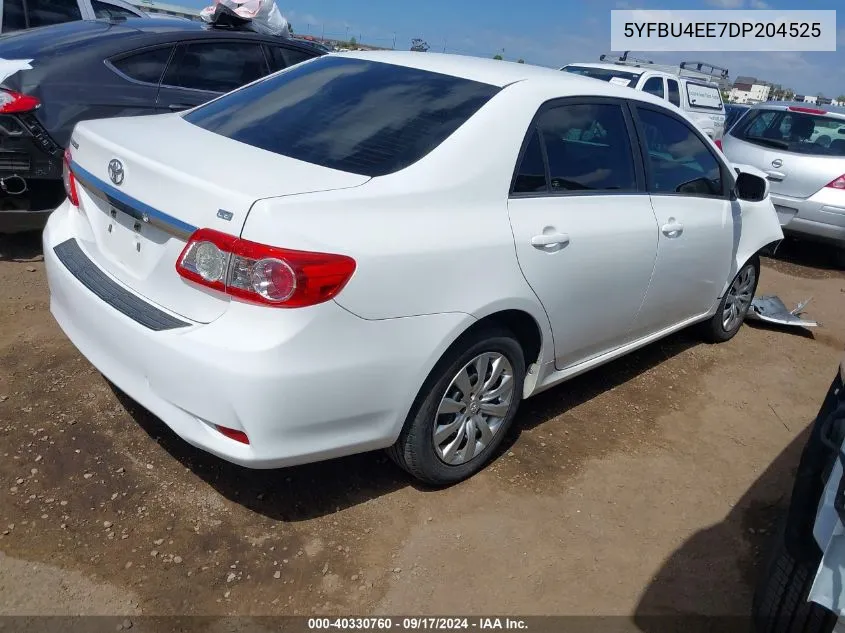 5YFBU4EE7DP204525 2013 Toyota Corolla Le