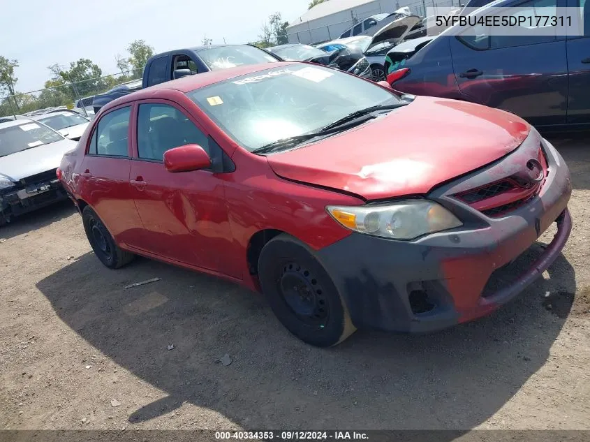 2013 Toyota Corolla L VIN: 5YFBU4EE5DP177311 Lot: 40334353