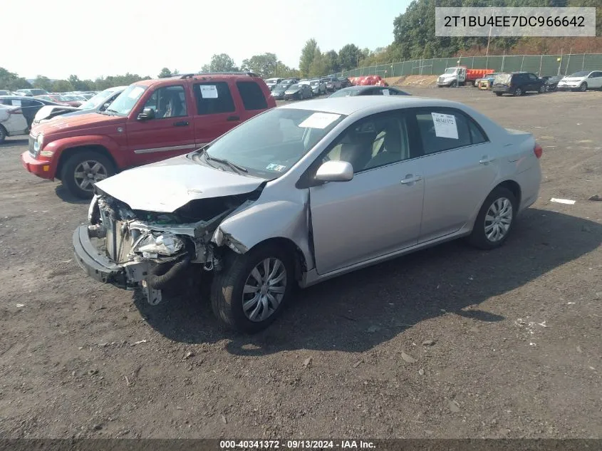 2013 Toyota Corolla Le VIN: 2T1BU4EE7DC966642 Lot: 40341372