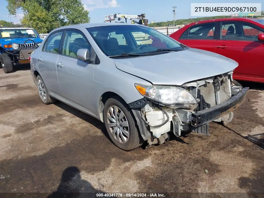 2013 Toyota Corolla S/Le VIN: 2T1BU4EE9DC967100 Lot: 40341776