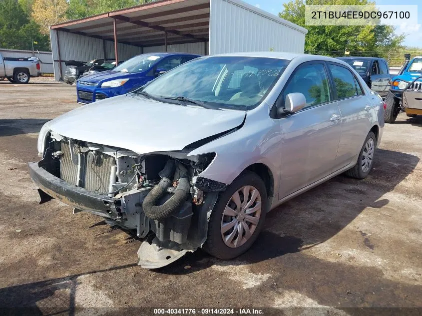 2013 Toyota Corolla S/Le VIN: 2T1BU4EE9DC967100 Lot: 40341776