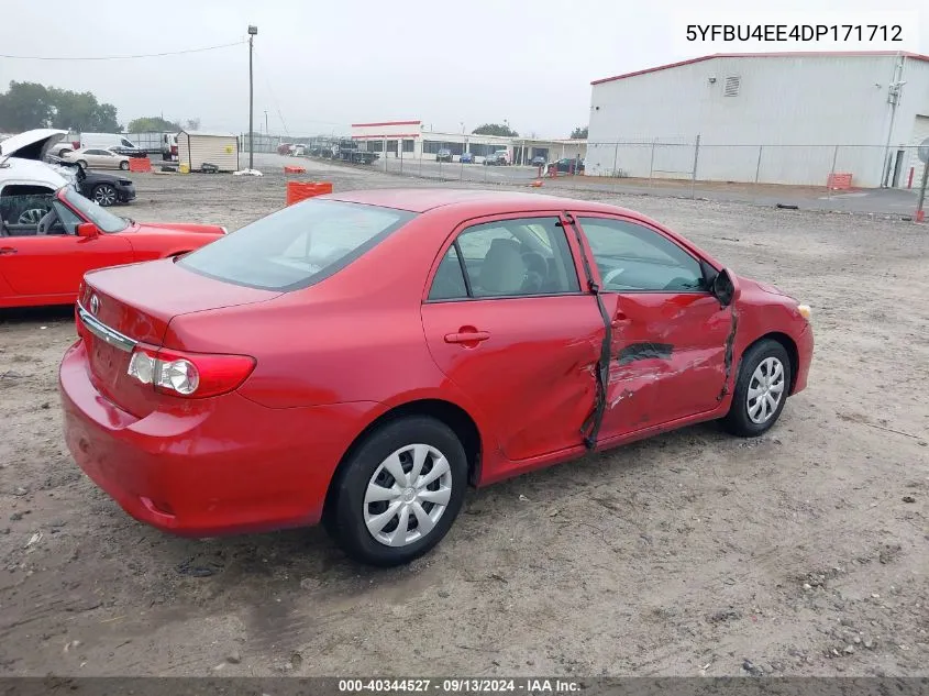 5YFBU4EE4DP171712 2013 Toyota Corolla L