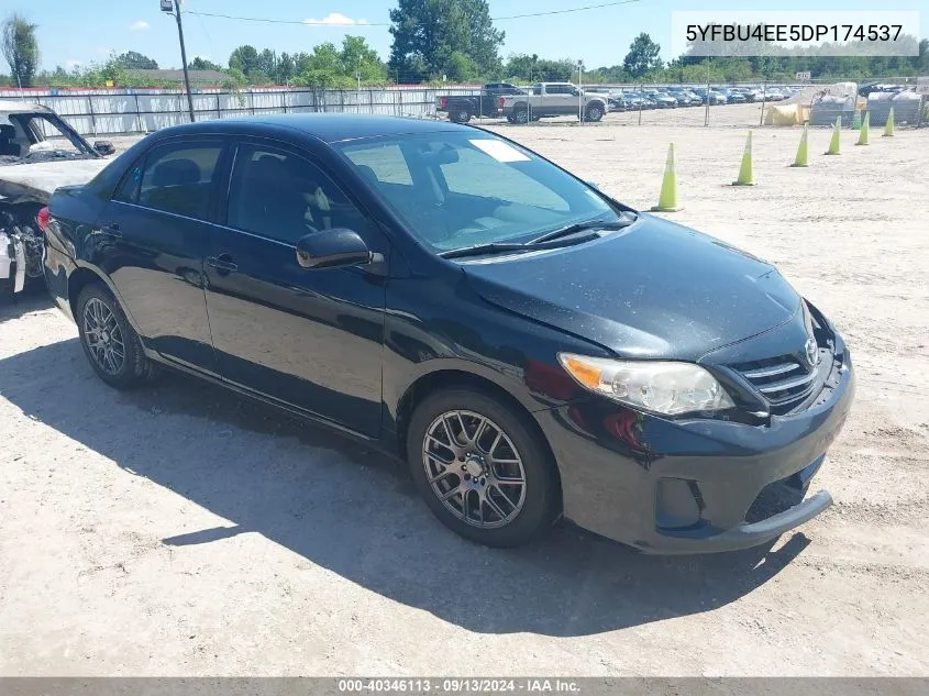 2013 Toyota Corolla Le VIN: 5YFBU4EE5DP174537 Lot: 40346113