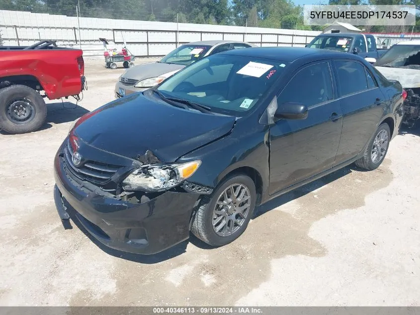 2013 Toyota Corolla Le VIN: 5YFBU4EE5DP174537 Lot: 40346113