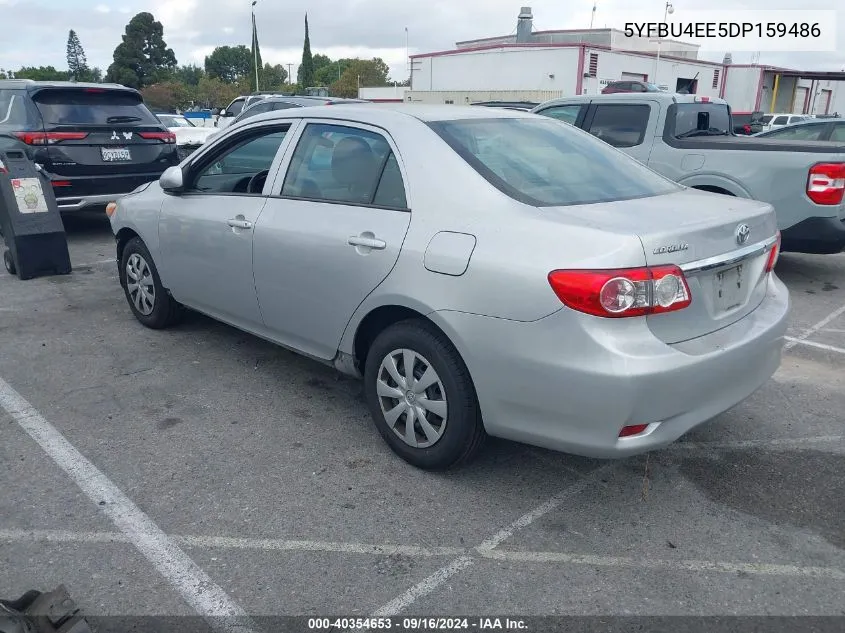 2013 Toyota Corolla L VIN: 5YFBU4EE5DP159486 Lot: 40354653