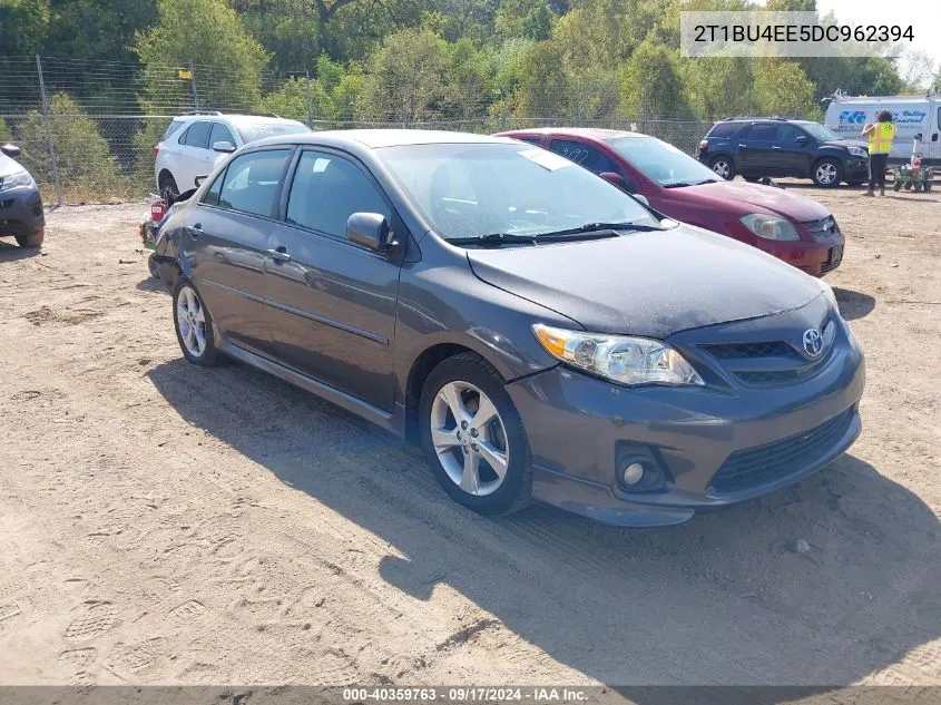 2013 Toyota Corolla S VIN: 2T1BU4EE5DC962394 Lot: 40359763