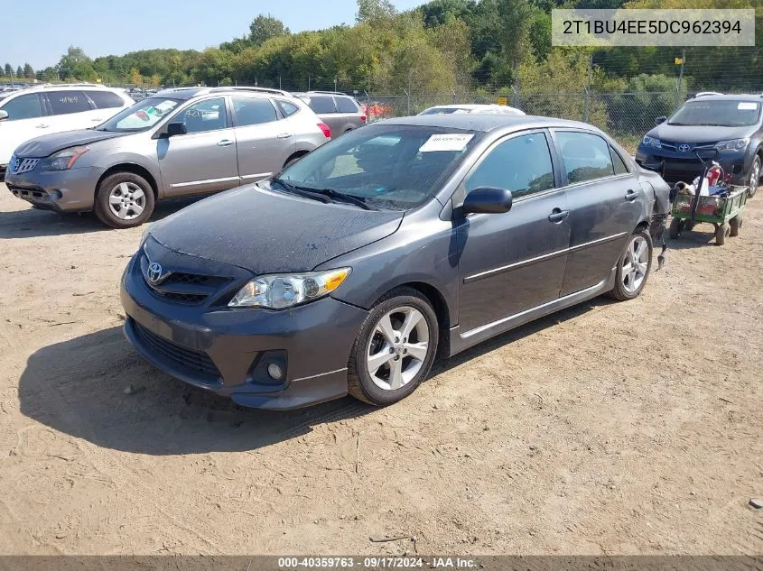 2013 Toyota Corolla S VIN: 2T1BU4EE5DC962394 Lot: 40359763