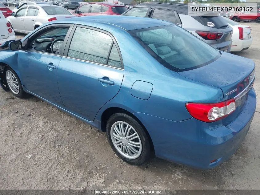 5YFBU4EEXDP168152 2013 Toyota Corolla Le