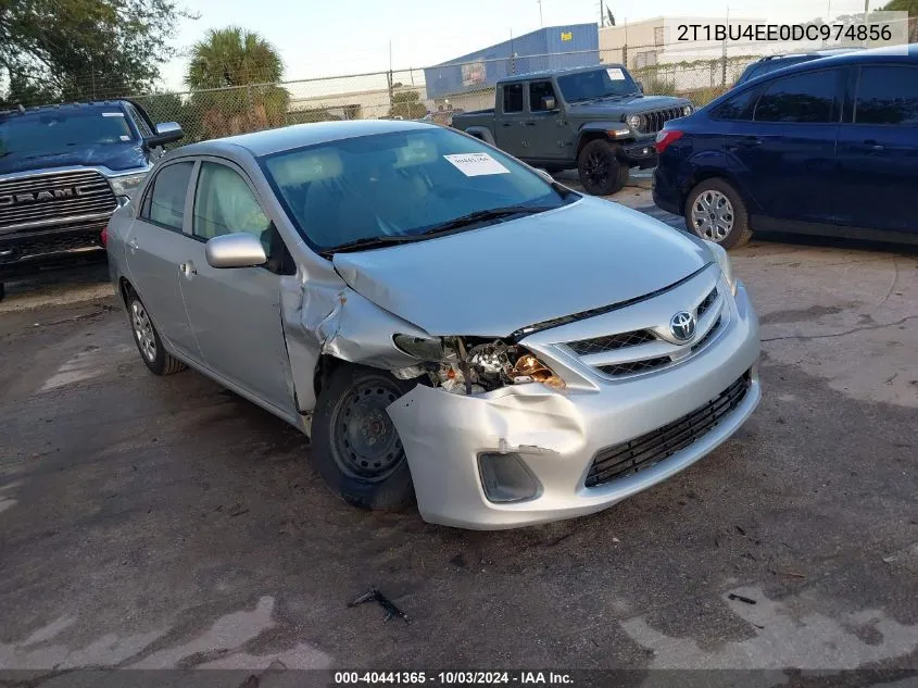 2T1BU4EE0DC974856 2013 Toyota Corolla S/Le